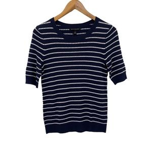 Banana Republic NWT blue striped sweater